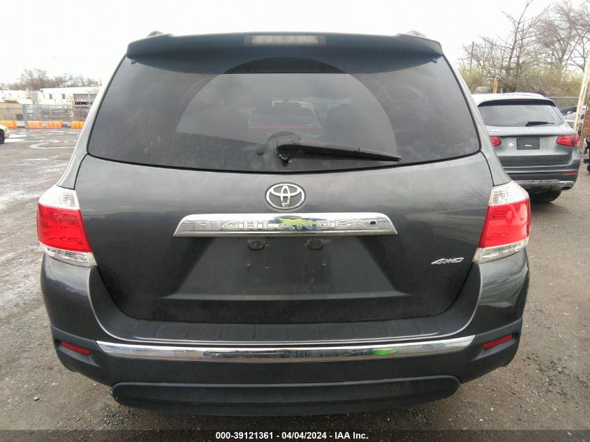 2012 Toyota Highlander Base V6 VIN: 5TDBK3EH1CS103822 Lot: 39121361