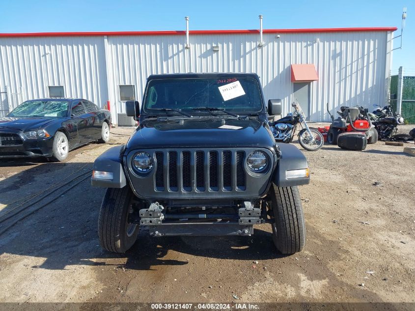 2021 Jeep Wrangler Unlimited Sport S 4X4 VIN: 1C4HJXDG8MW824475 Lot: 39121407