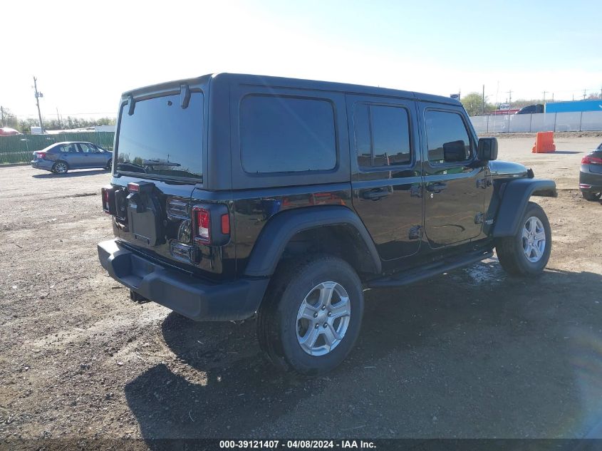 2021 Jeep Wrangler Unlimited Sport S 4X4 VIN: 1C4HJXDG8MW824475 Lot: 39121407