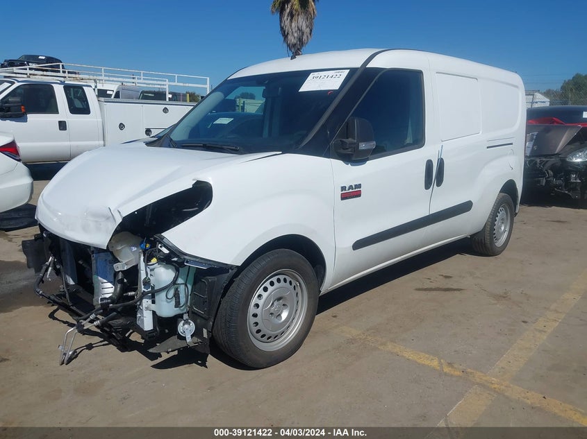 2022 RAM PROMASTER CITY CARGO VAN - ZFBHRFAB0N6Y04561