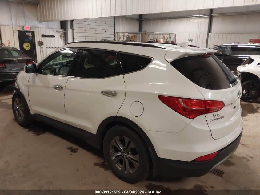 2013 Hyundai Santa Fe Sport VIN: 5XYZU3LBXDG065478 Lot: 39121559