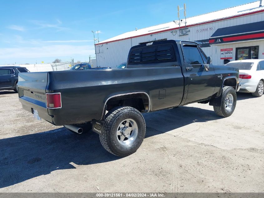 1984 Chevrolet K10 VIN: 1GCEK14H0EJ121473 Lot: 39121561