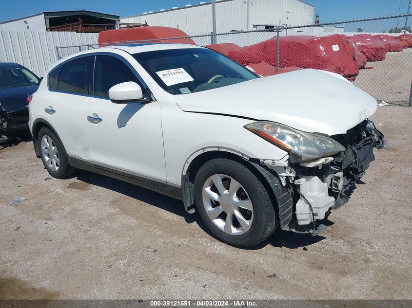 2010 Infiniti Ex35 Journey VIN: JN1AJ0HR6AM757292 Lot: 39121591