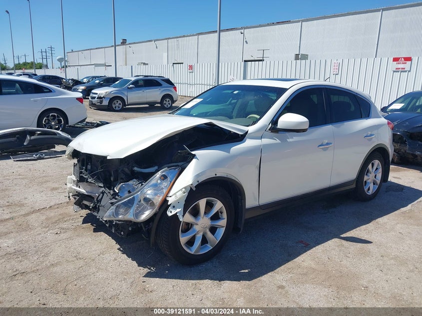 2010 Infiniti Ex35 Journey VIN: JN1AJ0HR6AM757292 Lot: 39121591