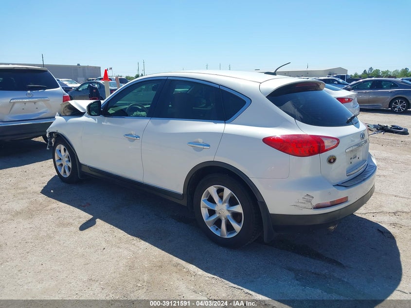 2010 Infiniti Ex35 Journey VIN: JN1AJ0HR6AM757292 Lot: 39121591
