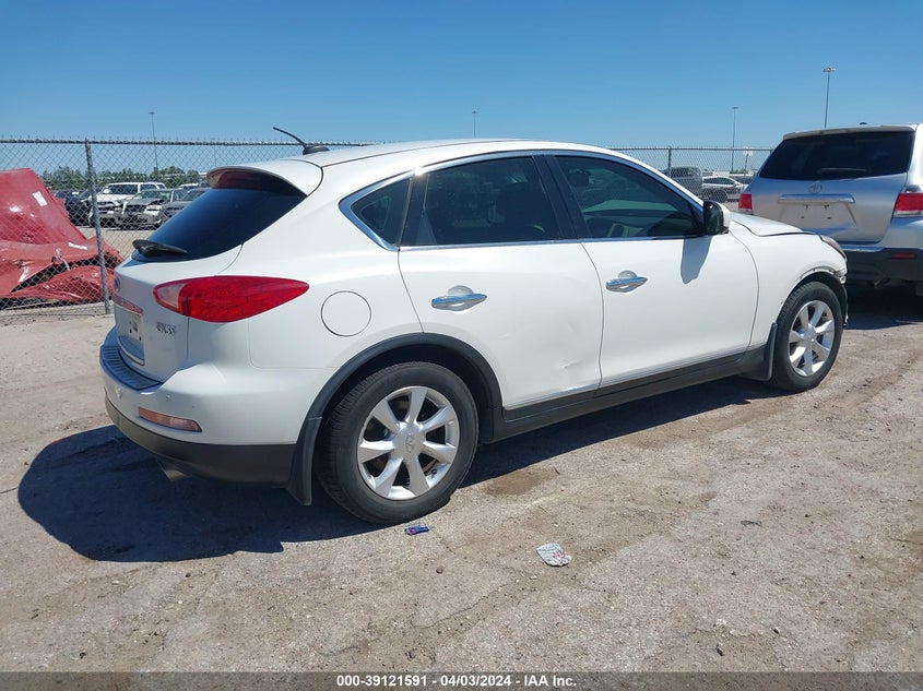 2010 Infiniti Ex35 Journey VIN: JN1AJ0HR6AM757292 Lot: 39121591