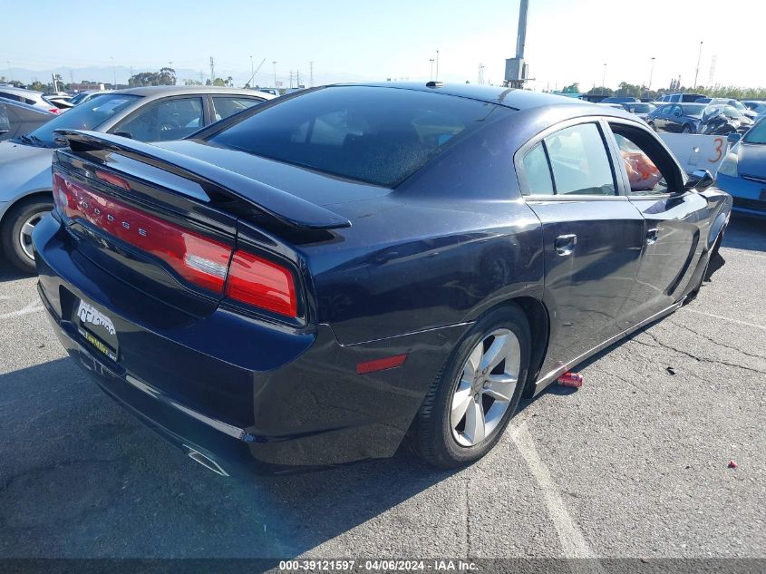 2012 Dodge Charger Se VIN: 2C3CDXBG0CH185451 Lot: 39121597