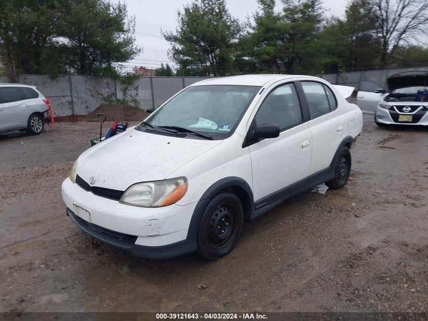 2000 Toyota Echo VIN: JTDBT1231Y0090302 Lot: 39121643