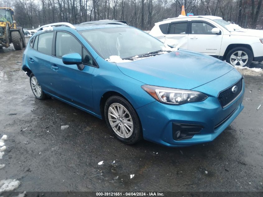 2017 SUBARU IMPREZA 2.0I PREMIUM - 4S3GTAB66H3708955