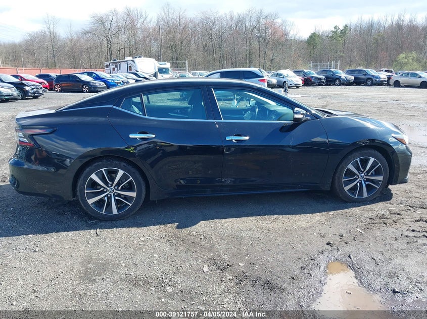 2021 NISSAN MAXIMA SV XTRONIC CVT - 1N4AA6CVXMC501595