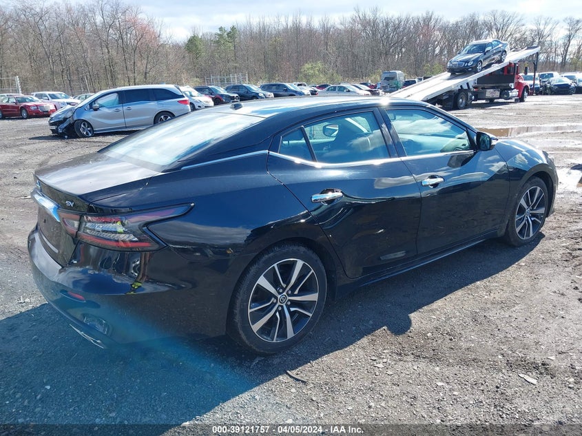 2021 NISSAN MAXIMA SV XTRONIC CVT - 1N4AA6CVXMC501595