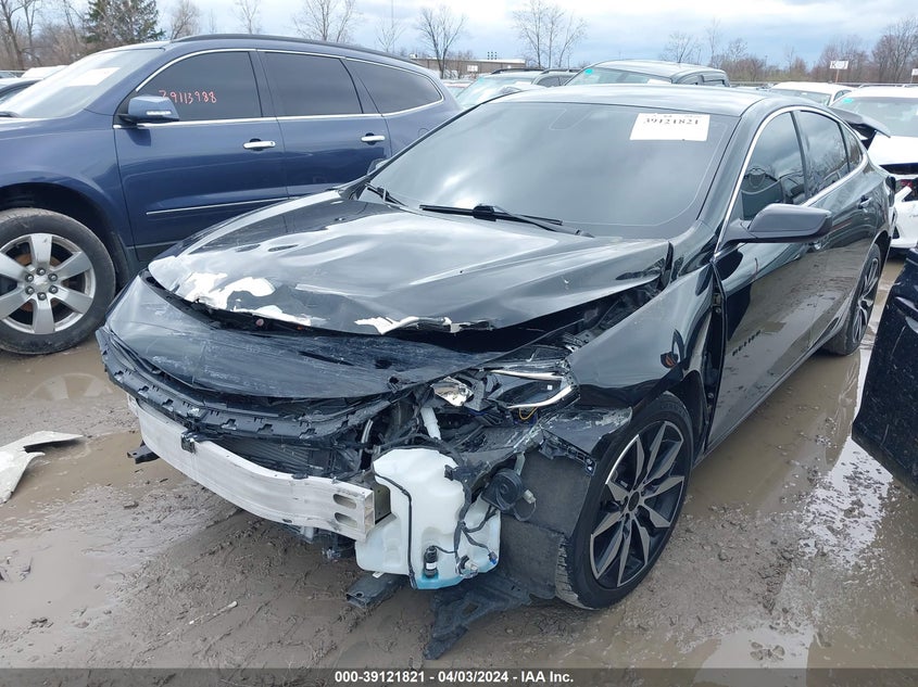 VIN 1G1ZG5ST4MF037684 2021 CHEVROLET MALIBU FWD RS