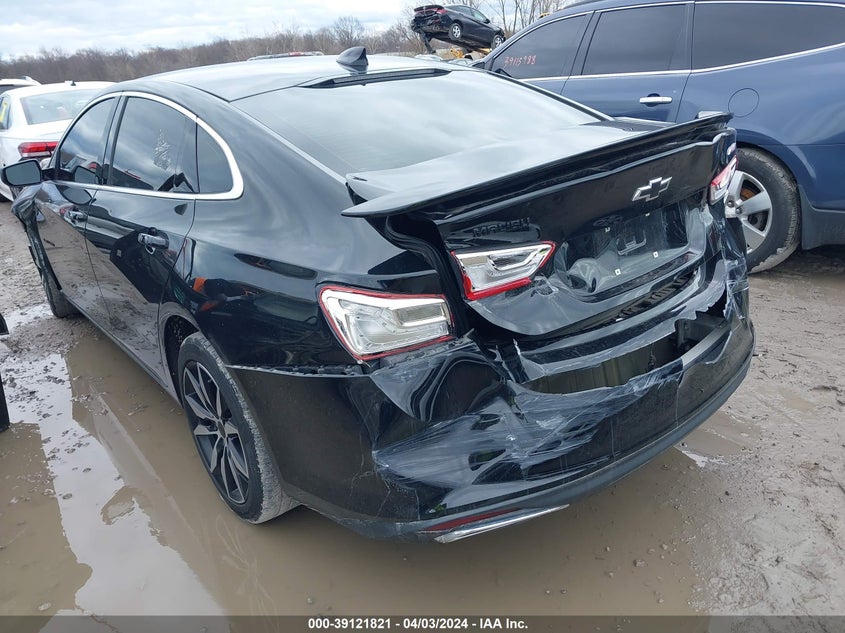 VIN 1G1ZG5ST4MF037684 2021 CHEVROLET MALIBU FWD RS