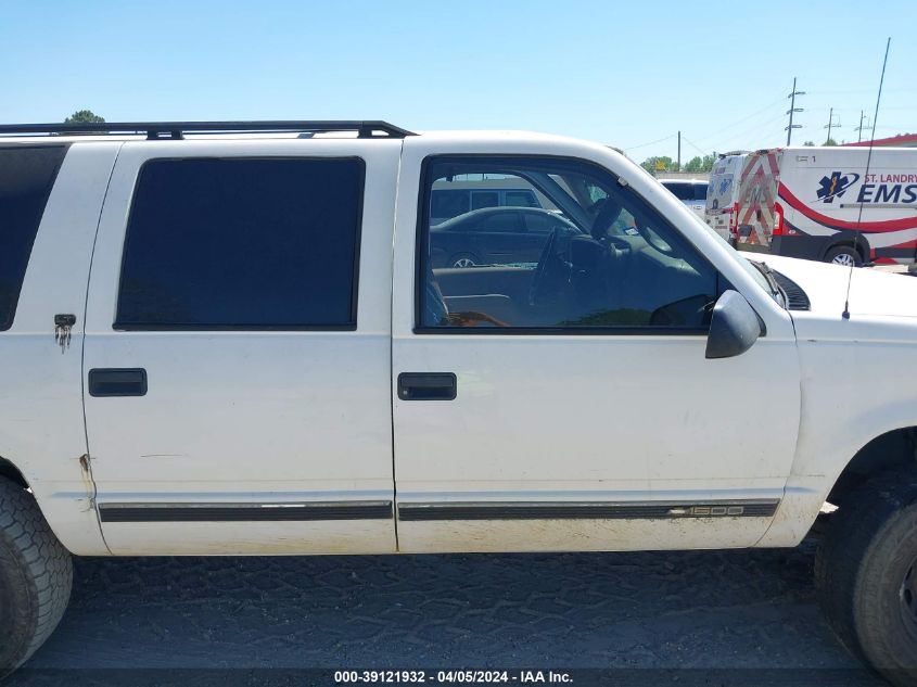 1999 Chevrolet Suburban 1500 Lt VIN: 3GNEC16R5XG118213 Lot: 39121932