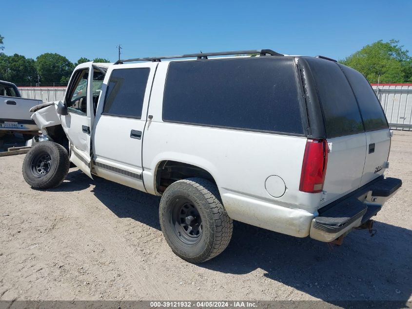 1999 Chevrolet Suburban 1500 Lt VIN: 3GNEC16R5XG118213 Lot: 39121932