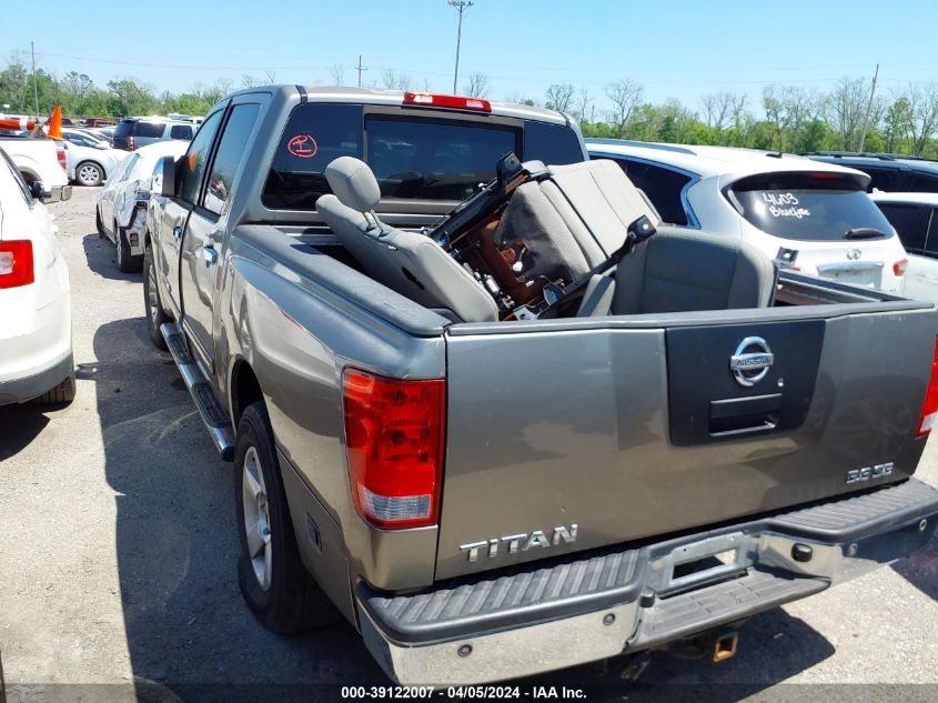 2007 Nissan Titan Se VIN: 1N6BA07A57N218465 Lot: 39122007