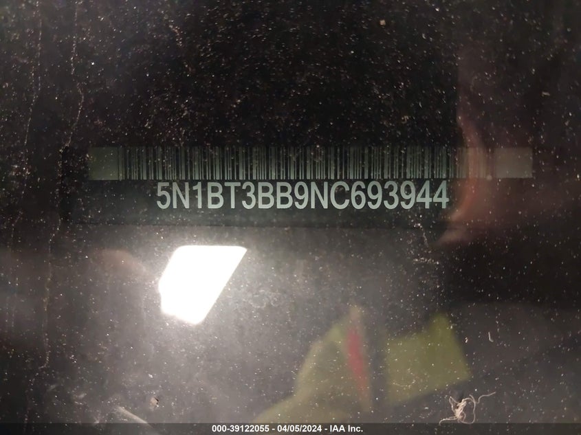 2022 NISSAN ROGUE SV - 5N1BT3BB9NC693944