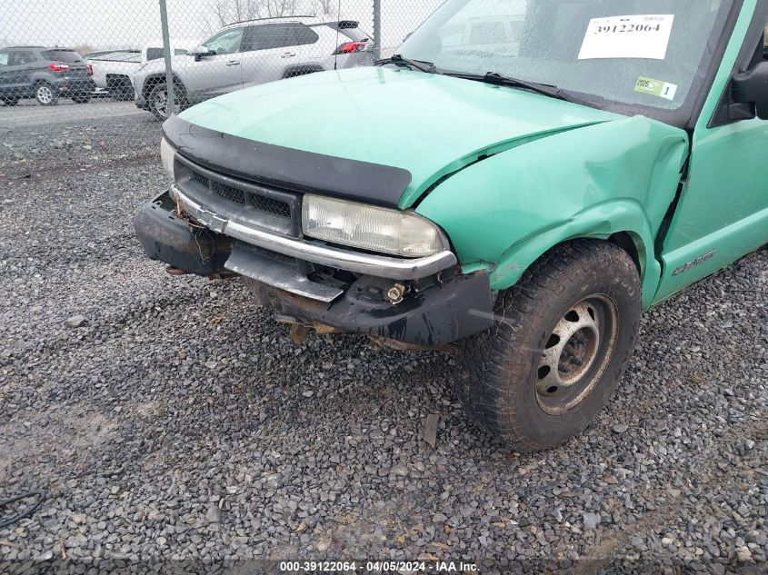 2002 Chevrolet Blazer Ls VIN: 1GNDT13W02K224835 Lot: 39122064