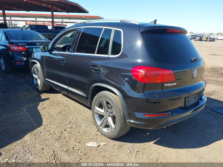 VIN WVGTV7AX5HK015558 2017 VOLKSWAGEN TIGUAN 2.0T SPORT