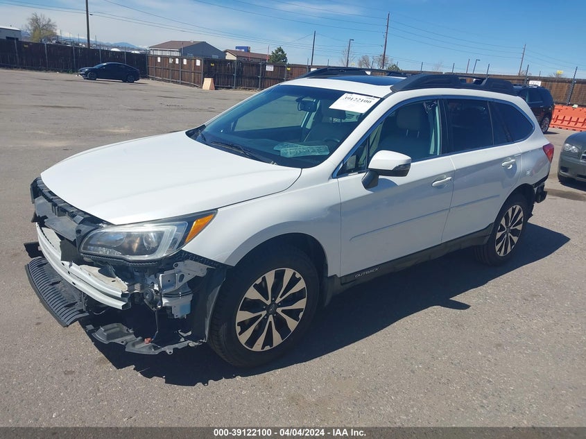 VIN 4S4BSAKC0H3226626 2017 SUBARU OUTBACK 2.5I LIMITED