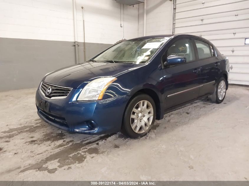 3N1AB6AP6CL710558 | 2012 NISSAN SENTRA