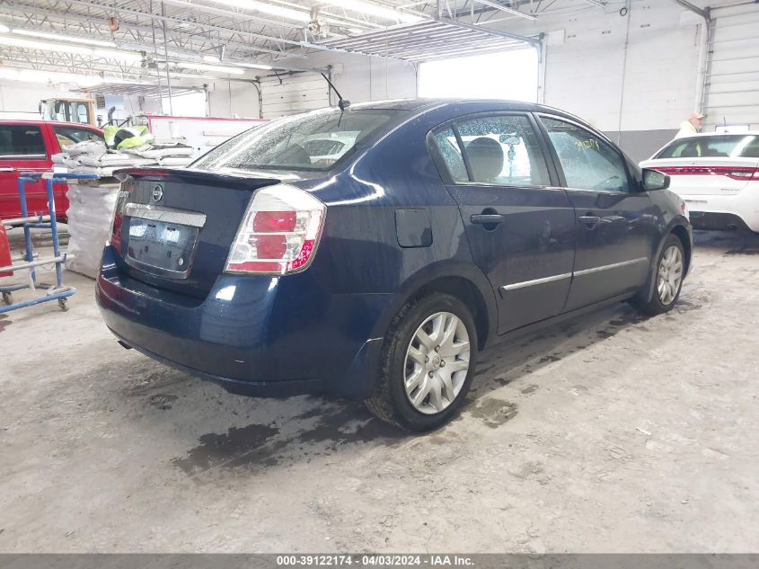 3N1AB6AP6CL710558 | 2012 NISSAN SENTRA