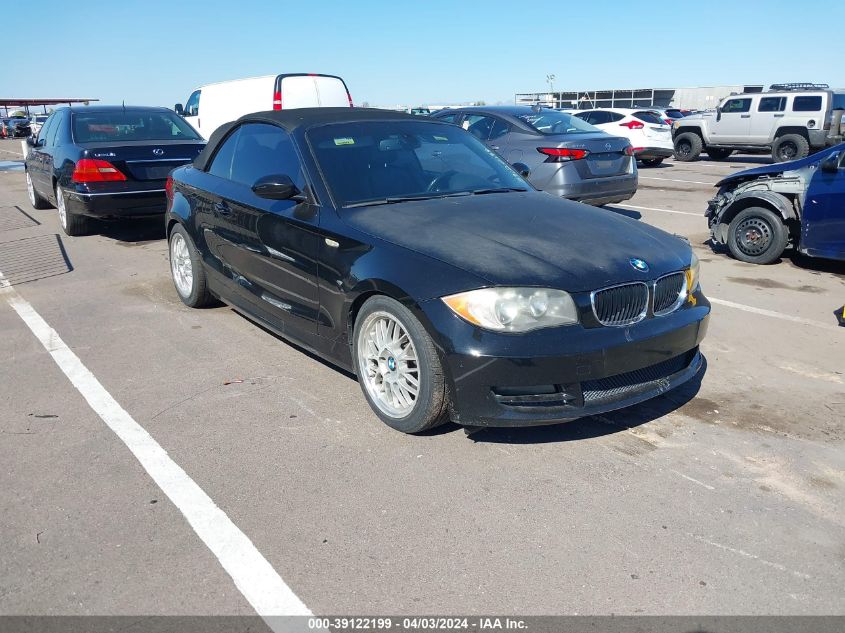 WBAUL73588VJ74726 2008 BMW 128I