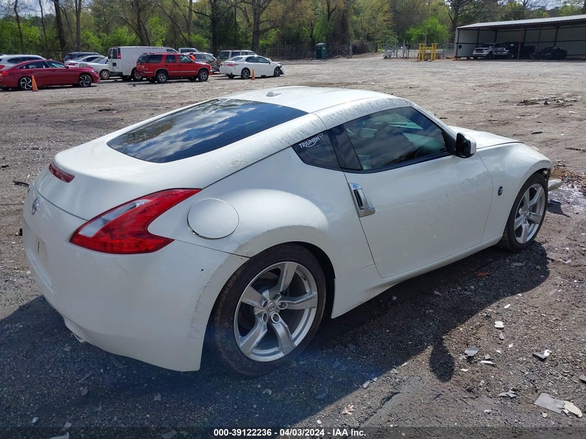 2010 Nissan 370Z Touring VIN: JN1AZ4EH3AM505916 Lot: 39122236
