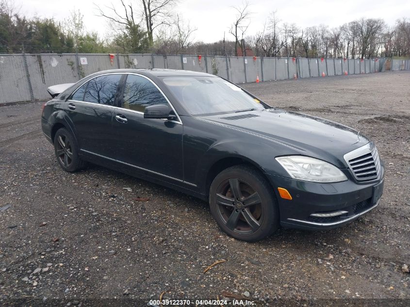 WDDNG8GB2BA380467 | 2011 MERCEDES-BENZ S 550