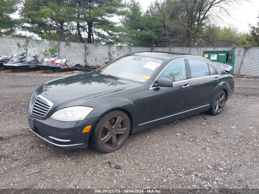 WDDNG8GB2BA380467 | 2011 MERCEDES-BENZ S 550