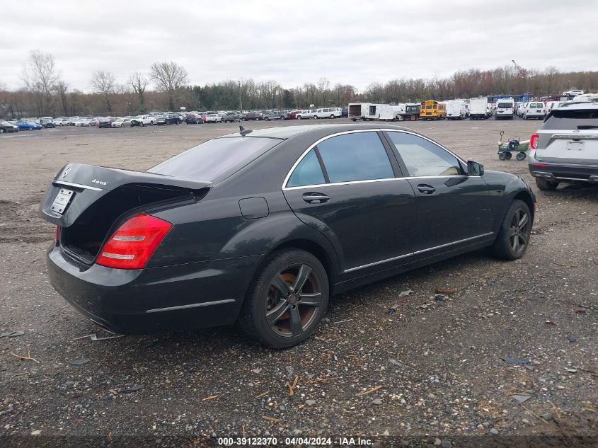 WDDNG8GB2BA380467 | 2011 MERCEDES-BENZ S 550