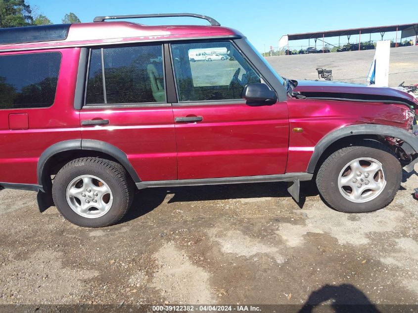 2000 Land Rover Discovery Series Ii Cloth/Series Ii Leather VIN: SALTY1249YA247141 Lot: 39122382