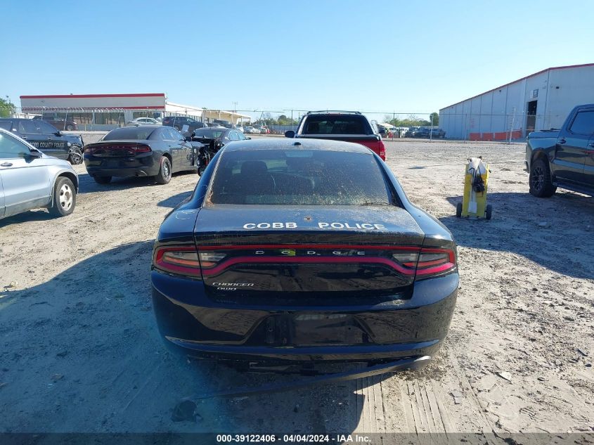 2022 Dodge Charger Police Awd VIN: 2C3CDXKG8NH120558 Lot: 39122406