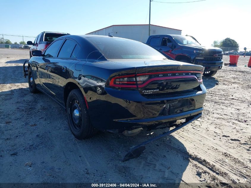 2022 Dodge Charger Police Awd VIN: 2C3CDXKG8NH120558 Lot: 39122406