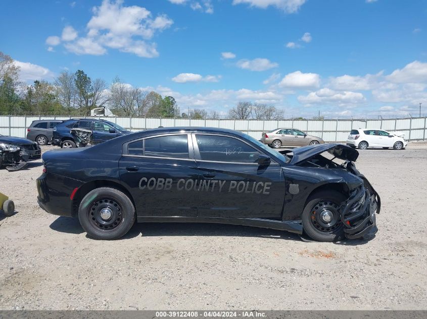 2019 Dodge Charger Police Awd VIN: 2C3CDXKT2KH647729 Lot: 39122408