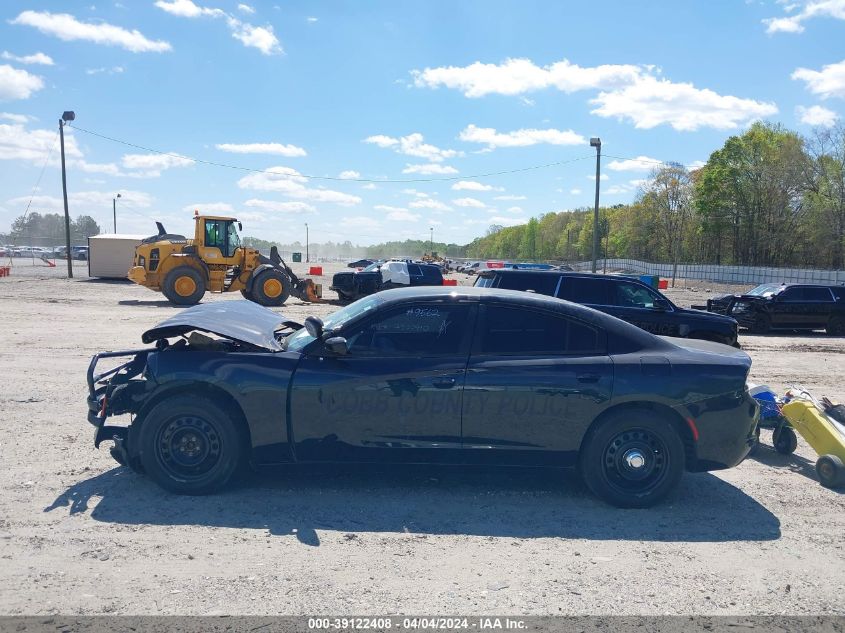 2019 Dodge Charger Police Awd VIN: 2C3CDXKT2KH647729 Lot: 39122408