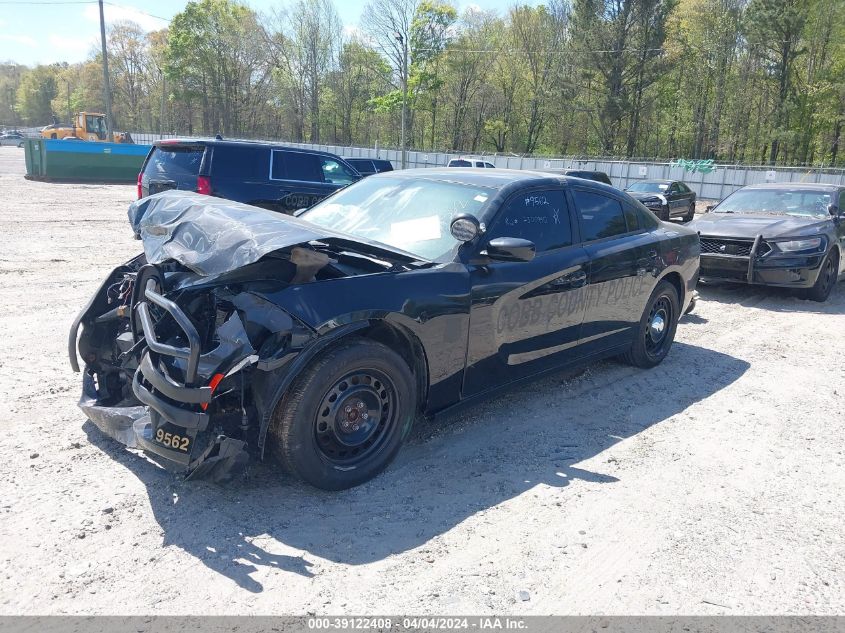 2019 Dodge Charger Police Awd VIN: 2C3CDXKT2KH647729 Lot: 39122408