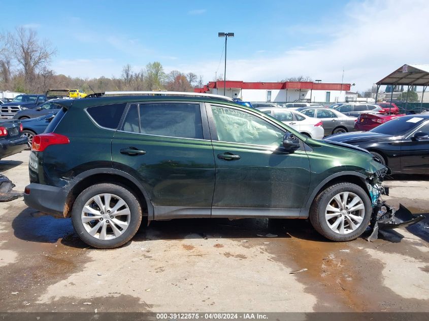 2013 Toyota Rav4 Limited VIN: JTMDFREV3DD034411 Lot: 39122575