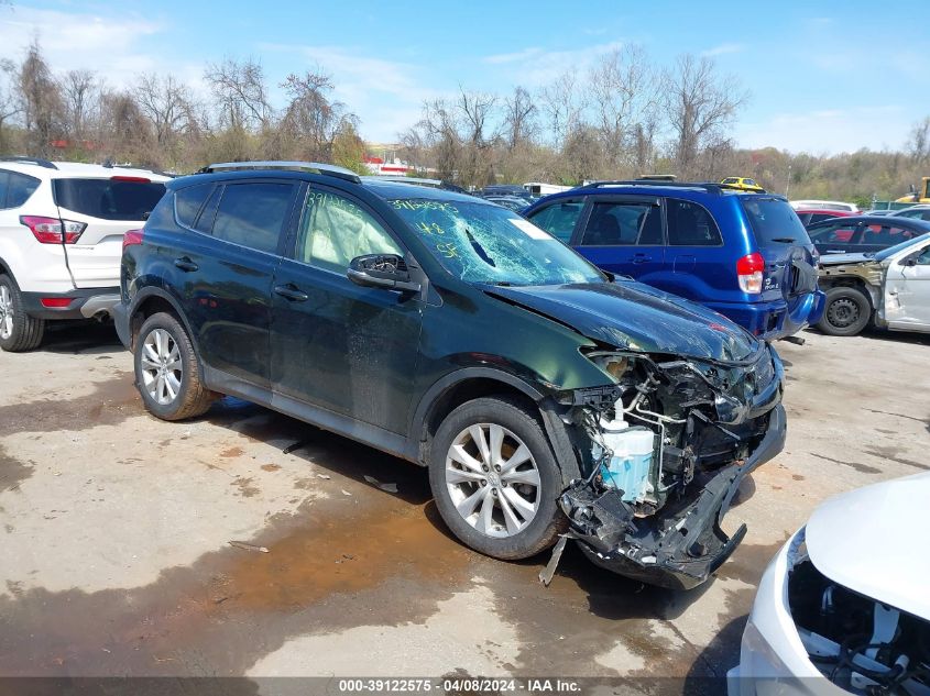 2013 Toyota Rav4 Limited VIN: JTMDFREV3DD034411 Lot: 39122575