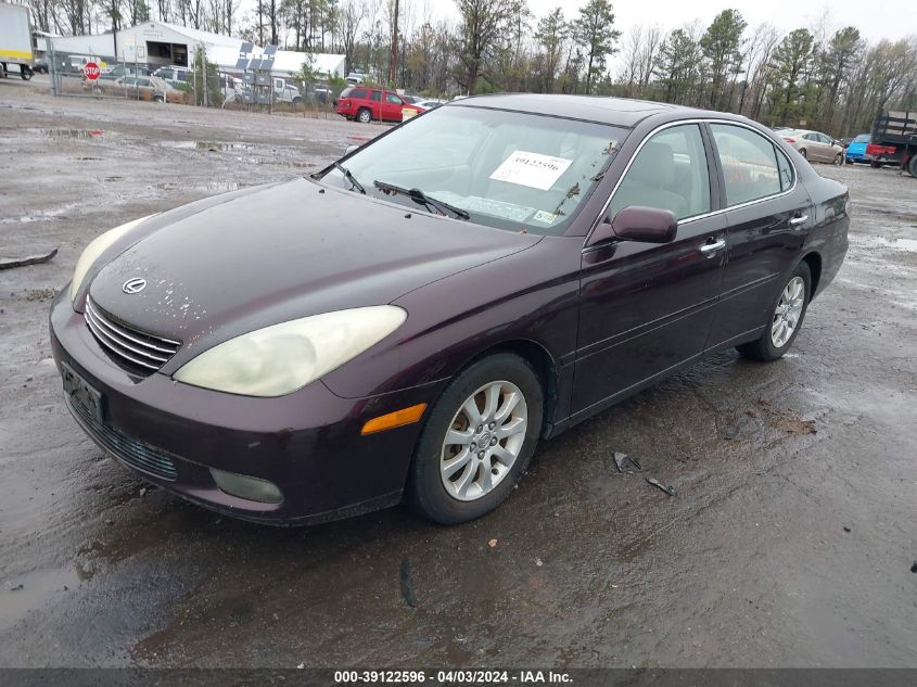 JTHBA30G445010056 | 2004 LEXUS ES 330