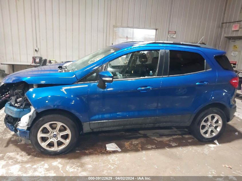 2019 Ford Ecosport Se VIN: MAJ6S3GL4KC262231 Lot: 39122629