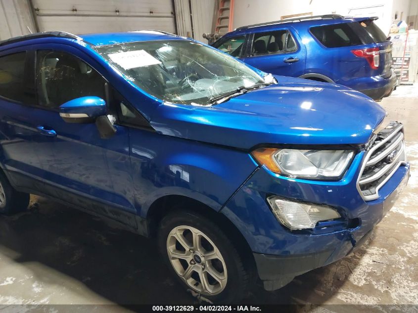 2019 Ford Ecosport Se VIN: MAJ6S3GL4KC262231 Lot: 39122629