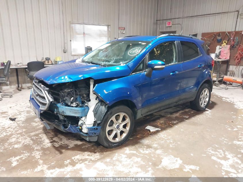 2019 Ford Ecosport Se VIN: MAJ6S3GL4KC262231 Lot: 39122629