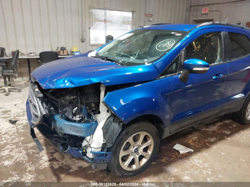 2019 Ford Ecosport Se VIN: MAJ6S3GL4KC262231 Lot: 39122629