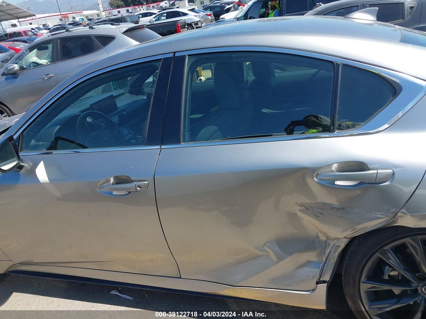 VIN JTHGZ1B23M5046020 2021 LEXUS IS 350 F SPORT