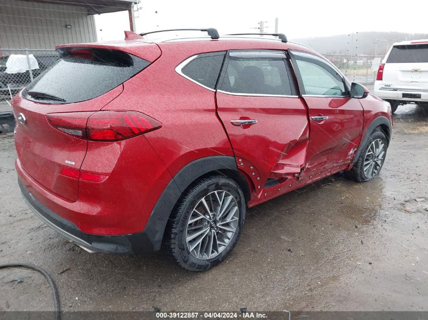 2021 Hyundai Tucson Limited/Sel/Sport/Ultimat VIN: KM8J3CAL8MU398963 Lot: 40693766