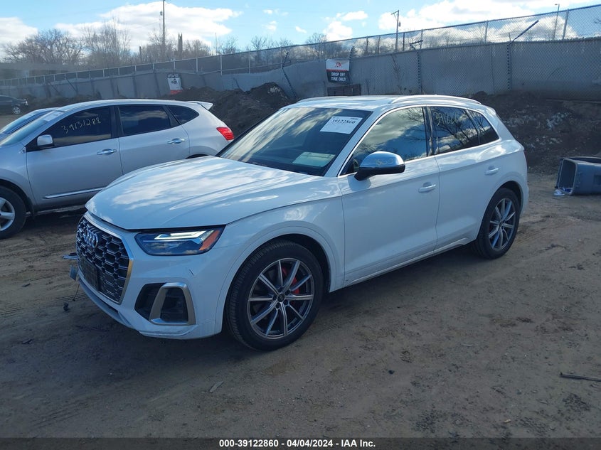 2023 Audi Sq5 Premium Plus Tfsi Quattro Tiptronic VIN: WA1B4AFY7P2003972 Lot: 39122860