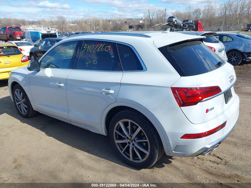 2023 Audi Sq5 Premium Plus Tfsi Quattro Tiptronic VIN: WA1B4AFY7P2003972 Lot: 39122860