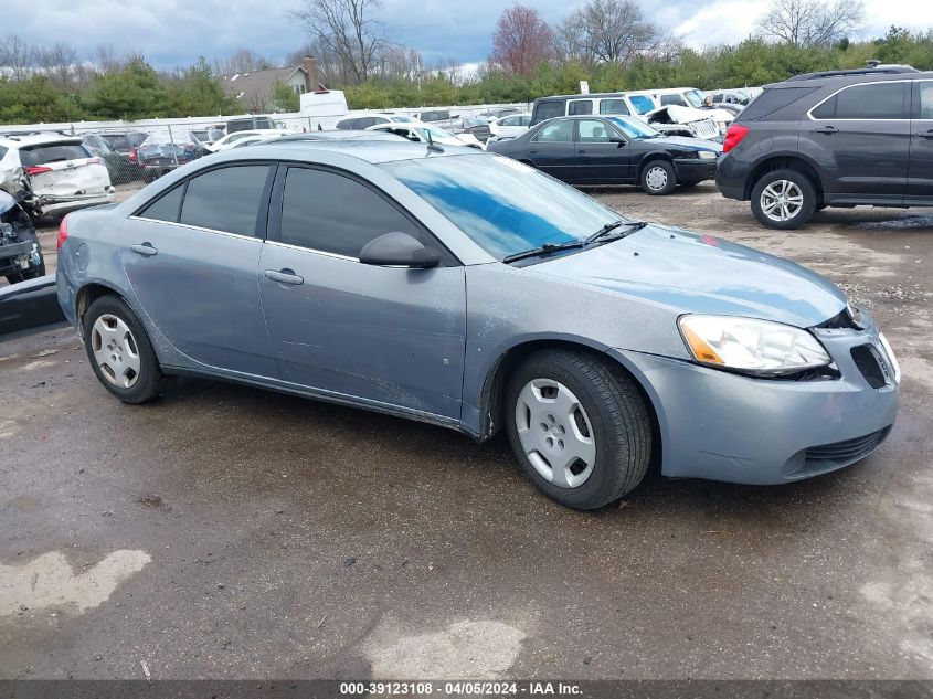 2008 Pontiac G6 Value Leader VIN: 1G2ZF57B284175322 Lot: 39123108