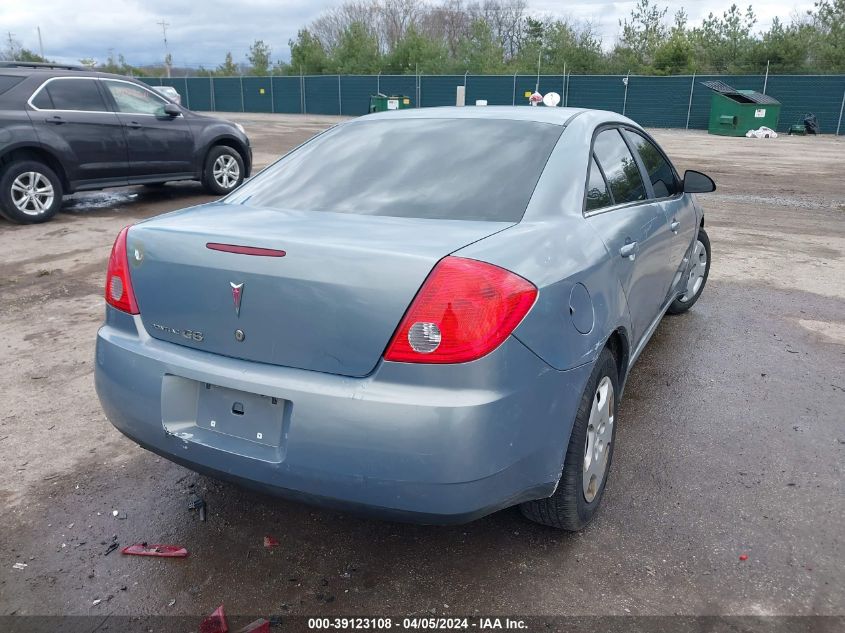 2008 Pontiac G6 Value Leader VIN: 1G2ZF57B284175322 Lot: 39123108